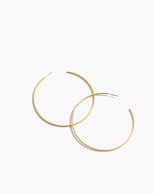 Oversized Hoop Earrings | Madewell