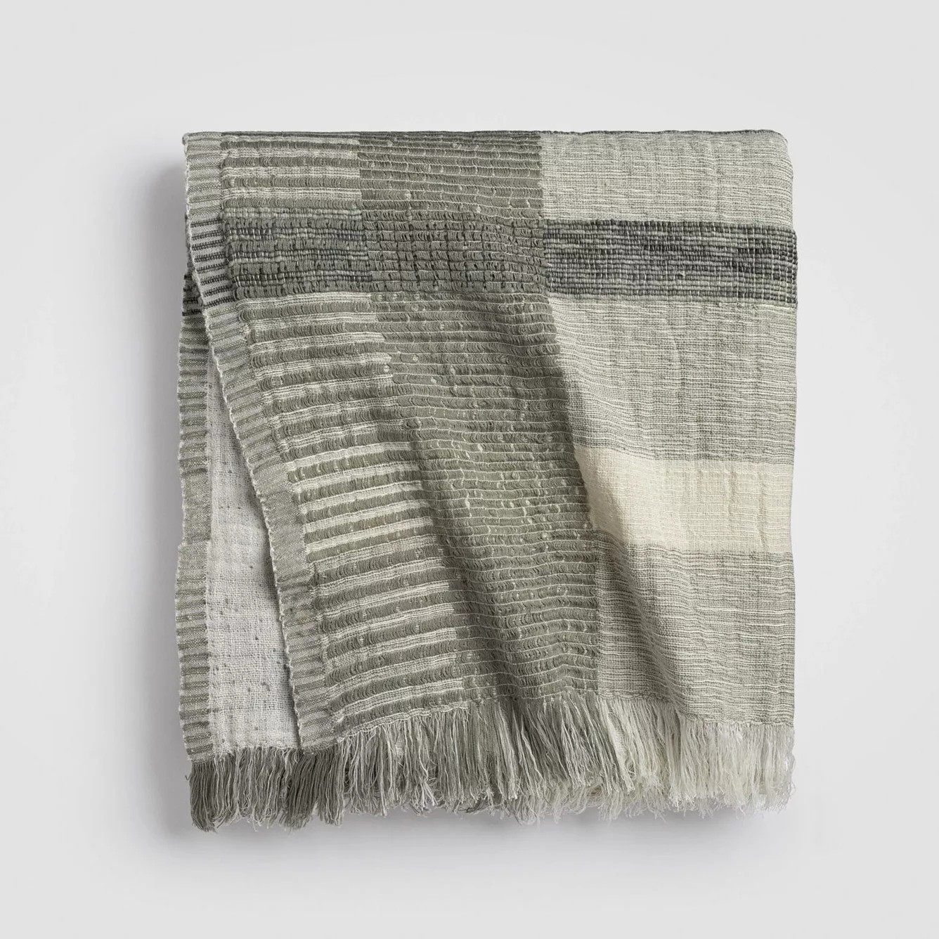 Zen Garden Plaid Throw | Kohl's