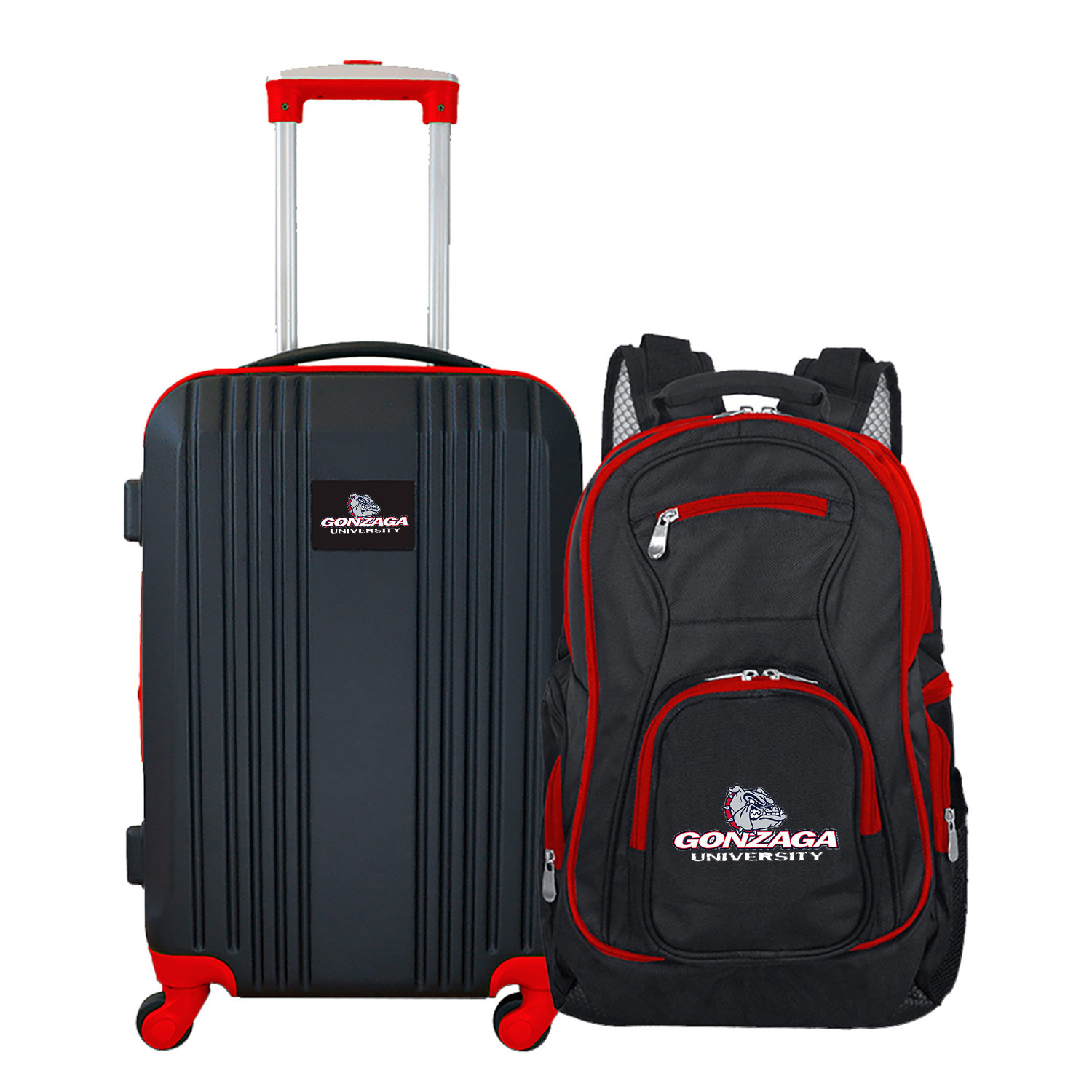 MOJO Black Gonzaga Bulldogs 2-Piece Luggage & Backpack Set | Fanatics