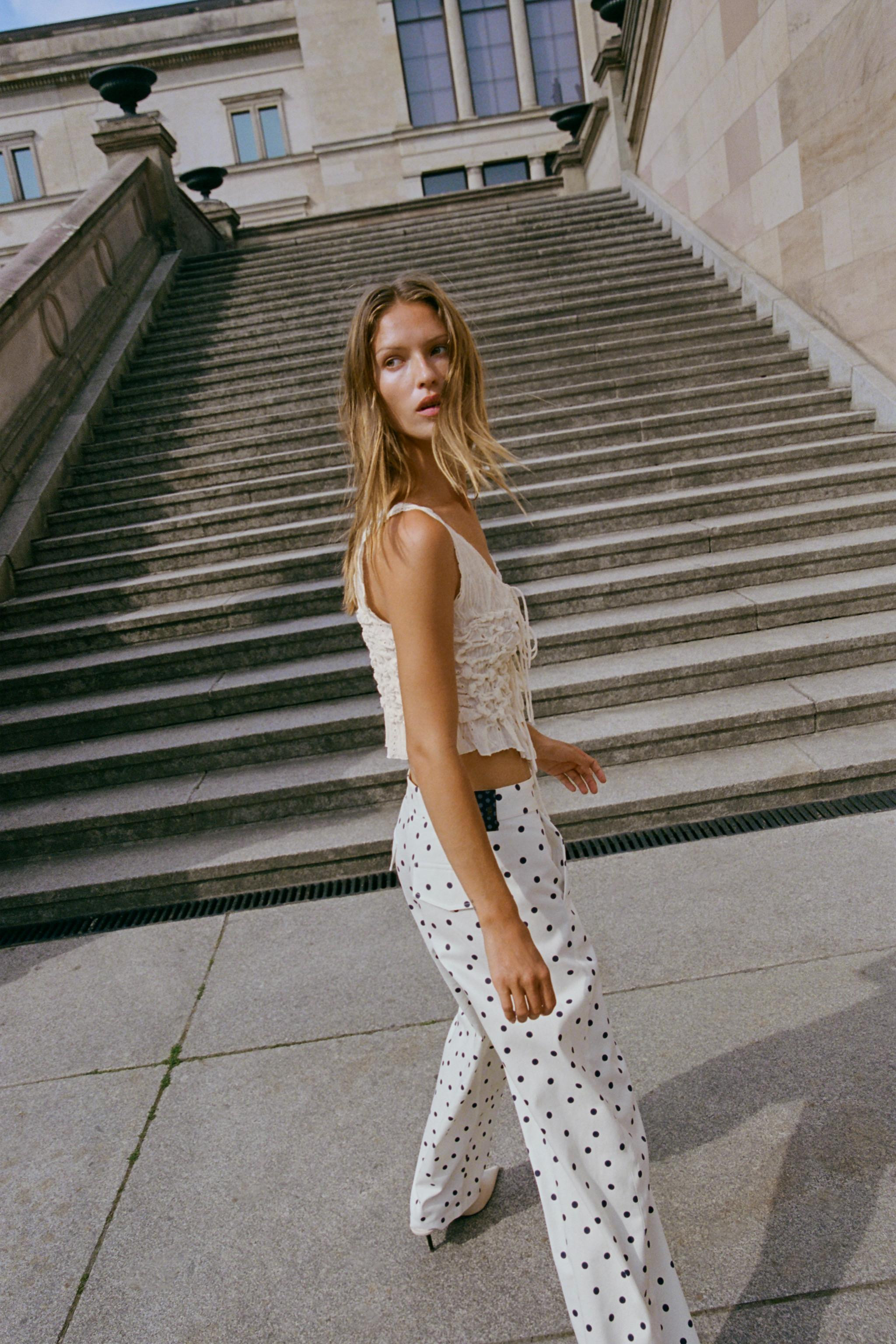 RUCHED TIE TOP | Zara US