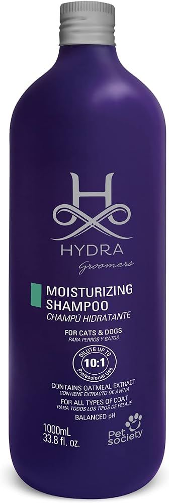 Hydra Professional Moisturizing Dog Shampoo, Oatmeal Bath for Dogs and Cats, Pet Wash for All Bre... | Amazon (US)