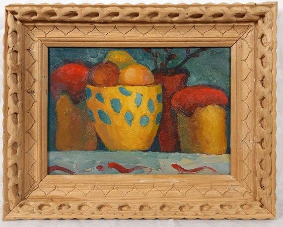 Original painting Still life Fruit Vintage  Ukrainian | Etsy | Etsy (US)