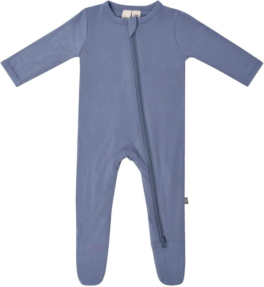 KYTE BABY Soft Bamboo Rayon Footies, Zipper Closure, 0-24 Months | Amazon (US)