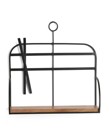 Ski Lift Wall Storage Shelf | TJ Maxx