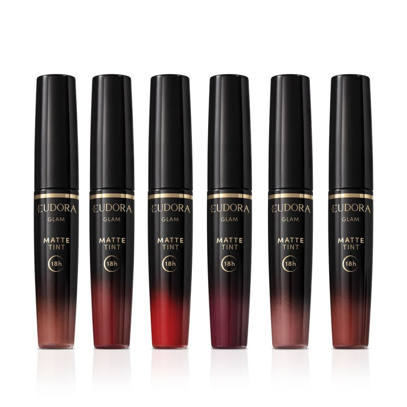 Combo Batom Líquido Matte Tint (6 itens) | Eudora (BR)