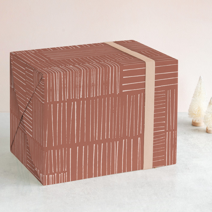 Stick Stacked Wrapping Paper | Minted