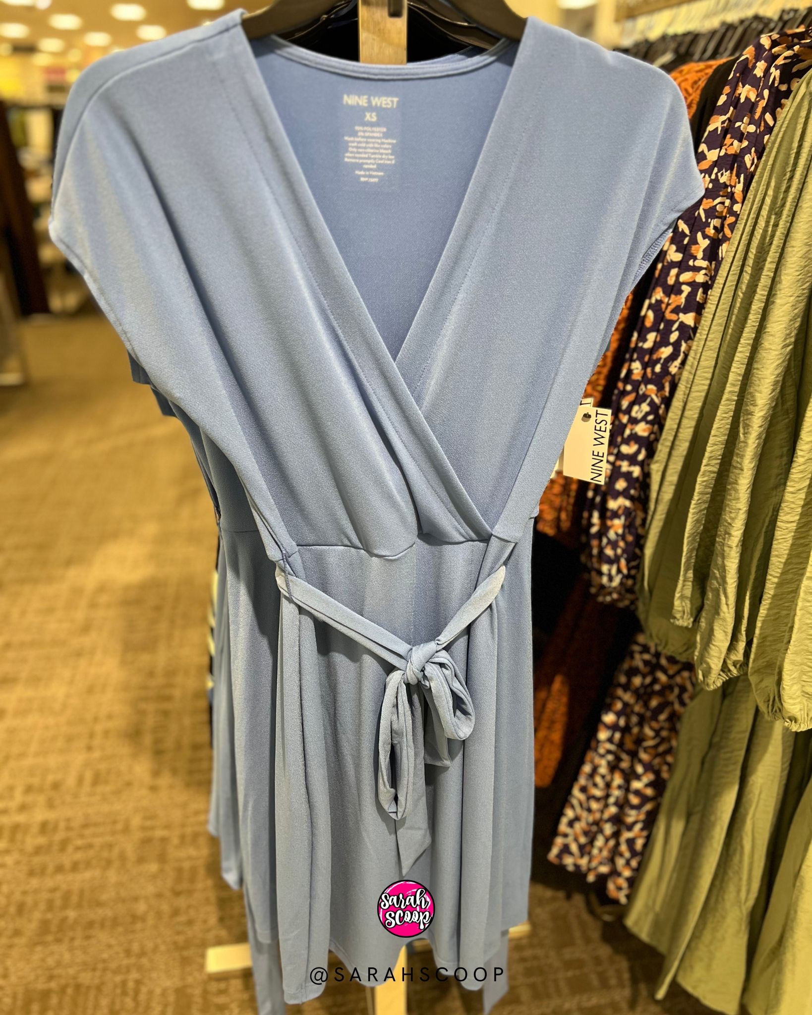 Get ready to #fallinlove with this season's must-have dress! Our Juniors' B. Smart Ruffled Tie-Front Fit & Flare Dress is the perfect mix of sophistication and style. Show off your fashion-forward look with this stunning piece, #tiestyle for a touch of glamour! #newcollection #justarrived #SummerStyle #flaredress #ruffledress #partyready #date nightready #uptosomethinggood #whatsyourstyle?  🤩

#LTKSeasonal #LTKfit #LTKstyletip