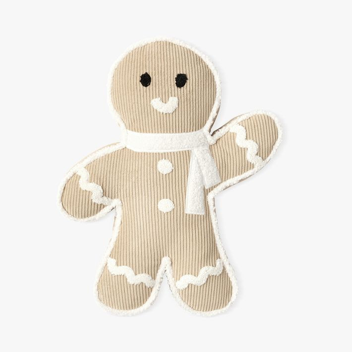 Gingerbread Man Pillow | Pottery Barn Teen
