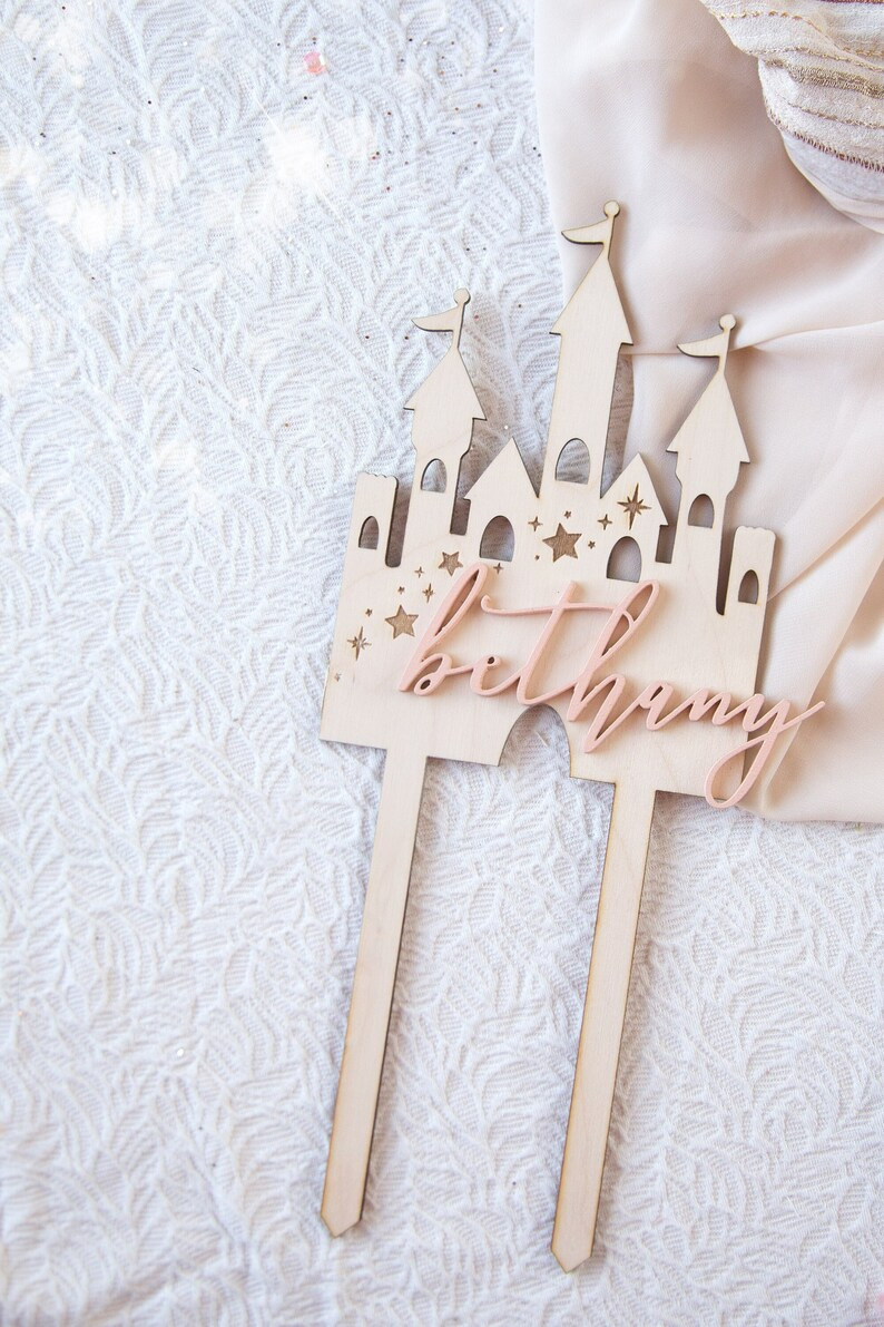 Whimsical Boho Princess Birthday Personalized Cake Topper | Etsy | Etsy (US)