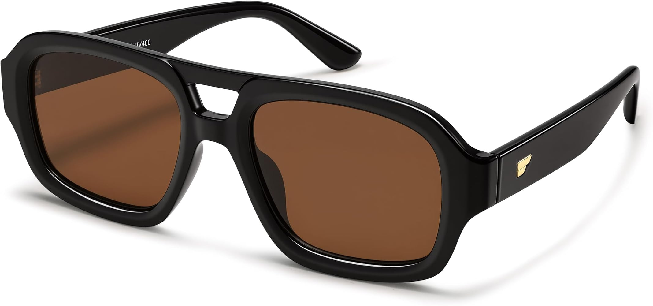 VANLINKER Retro Square Aviator Sunglasses for Women Men Trendy Polarized Rectangle Shades Vintage... | Amazon (US)