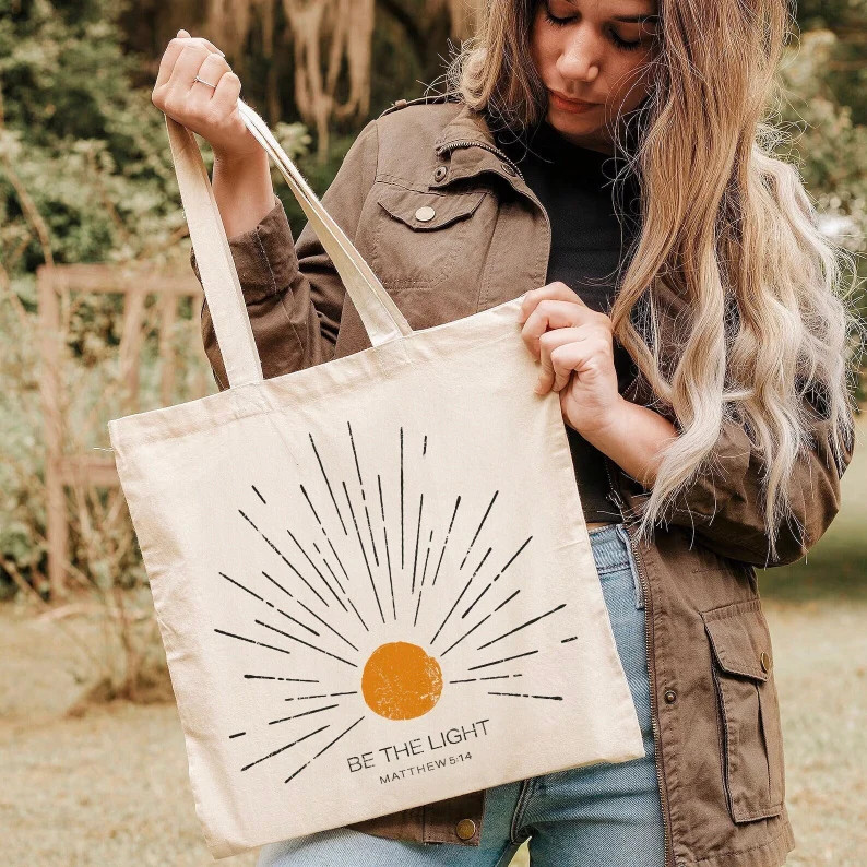 Christian Tote Bags Christian Tote Bag Church Bag Jesus Tote, Religious Bags Christian Travel Bag... | Etsy (US)