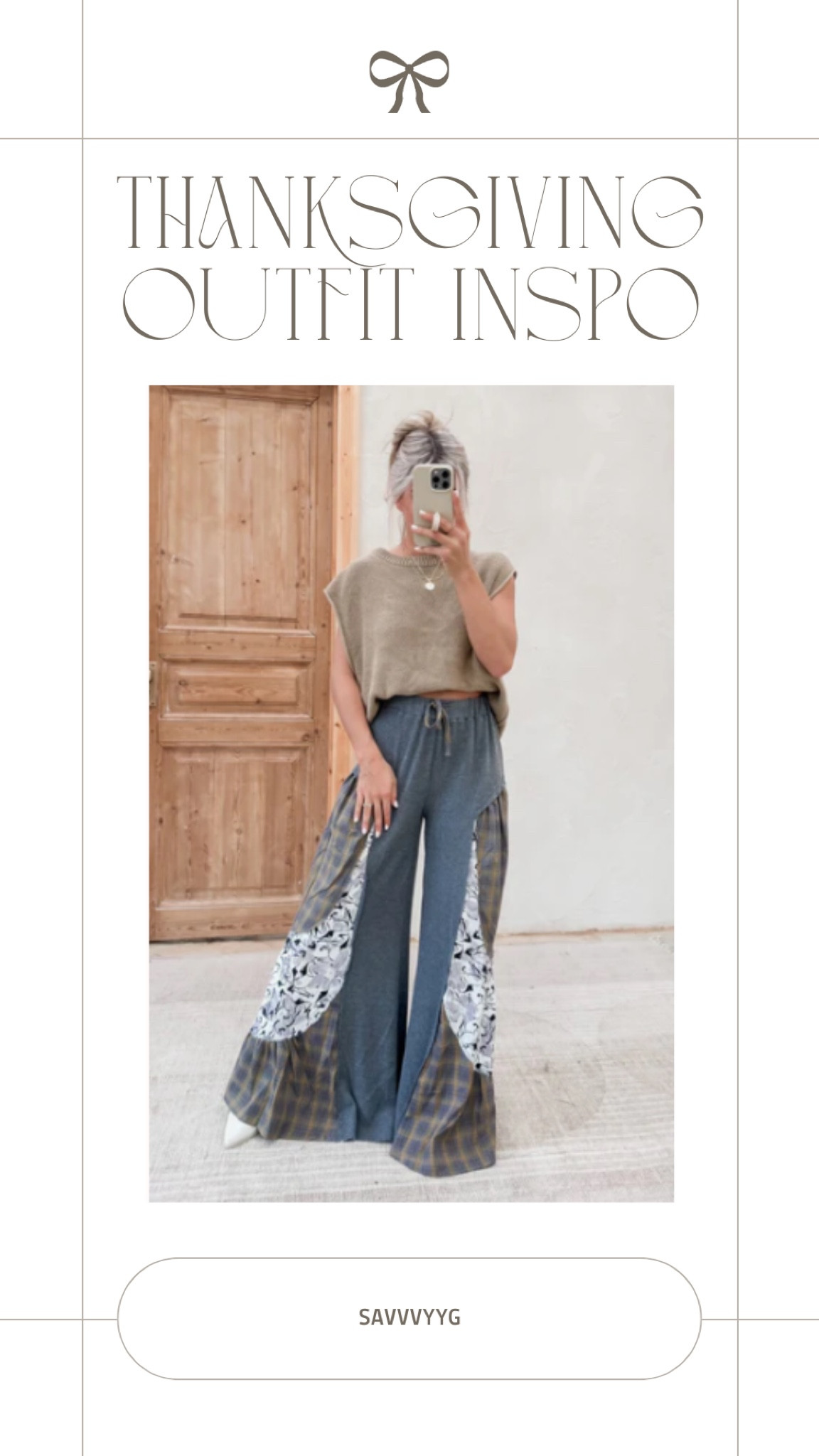 Cute and comfy Thanksgiving outfit inspoired by

#LTKFindsUnder100 #LTKSeasonal #LTKHoliday