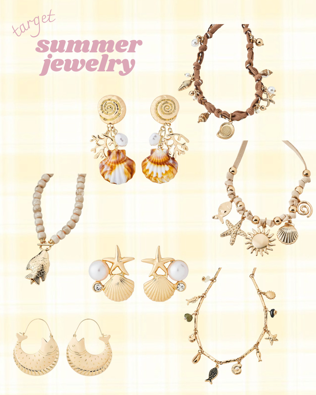 Target is killing it with the summer jewelry! So cute and affordable! 

 #LTKSeasonal