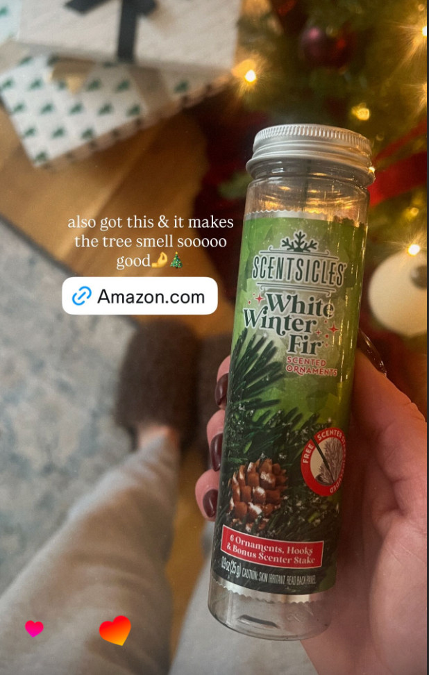 Also got this & it makes the tree smell so good!  

 #LTKGiftGuide #LTKHoliday #LTKFindsUnder50