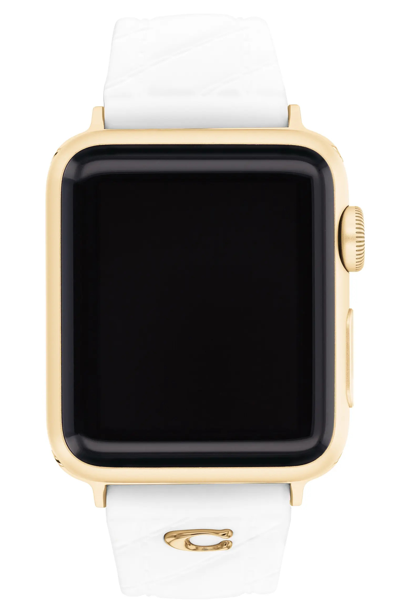 20mm White Quilted Silicone Apple Watch® Watchband (Women) | Nordstrom | Nordstrom
