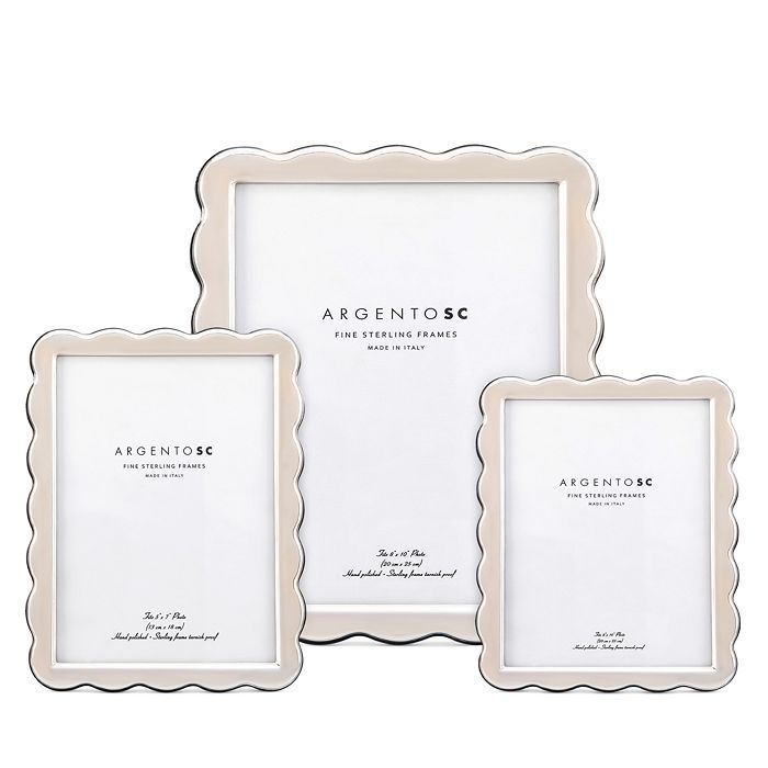 Scalloped Sterling Silver Picture Frame | Bloomingdale's (US)