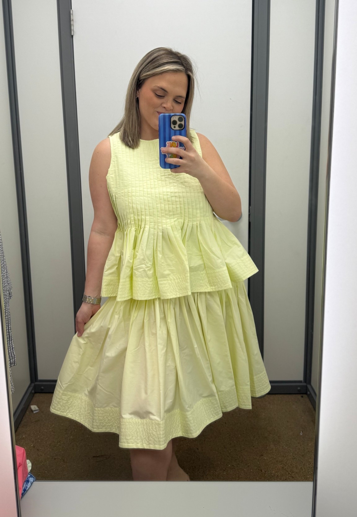 This yellow set is giving all the spring vibes 💛 The pleated peplum top paired with the matching skirt makes the cutest statement outfit. So feminine and perfect for brunch, showers, or spring events. #LTKStyle #LTKFinds #LTKSet #LTKSpring #SpringStyle #SpringOutfit #MatchingSet #TwoPieceSet #FeminineStyle #MomStyle #BrunchOutfit #EventStyle #AffordableFashion #StyleInspo #OOTD 

#LTKMidsize #LTKspring #LTKU