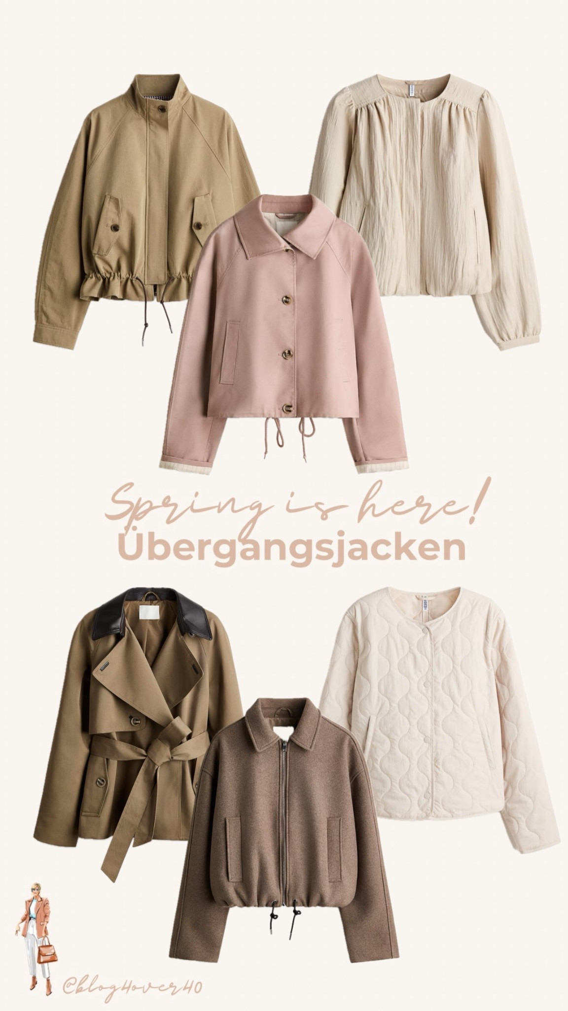 Der Frühling ist da und es wird Zeit für tolle Übergangsjacken✨🫶🏼

#LTKstyletip #LTKdeutschland #LTKspring