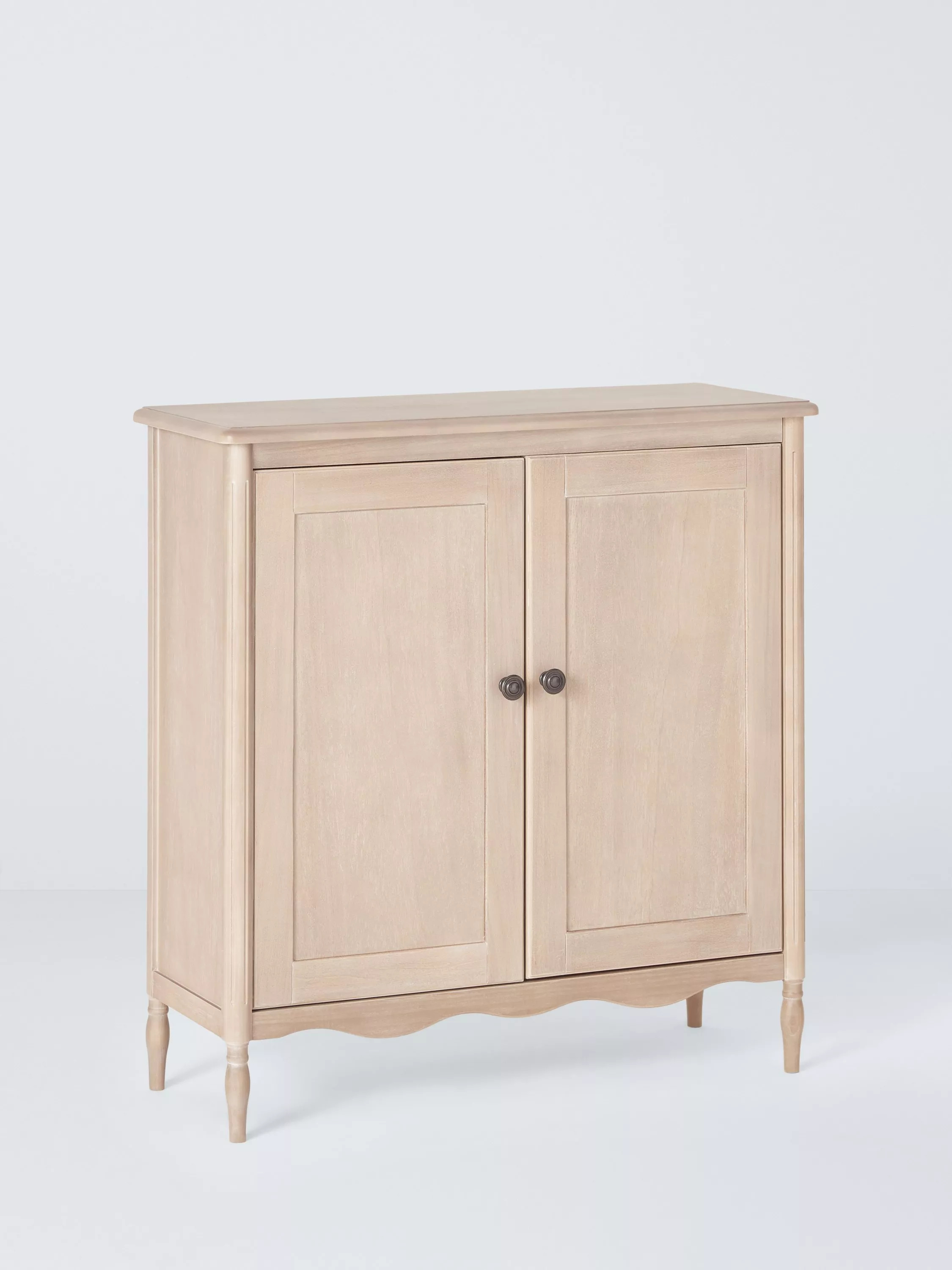 Heritage Bathroom Double Cupboard, White Wash | John Lewis (UK)