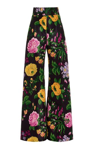 Floral Wide-Leg Pants | Moda Operandi (Global)
