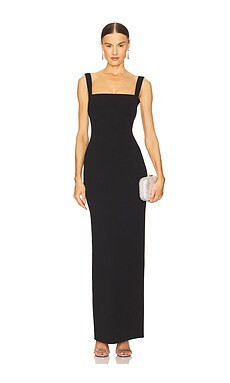 SOLACE London Joni Maxi Dress in Black from Revolve.com | Revolve Clothing (Global)