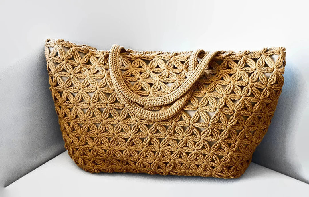 CROCHET PATTERN Crochet Bag Pattern Tote Pattern Crochet Purse Woman Bag, Shopping Bag, Summer Ba... | Etsy (US)
