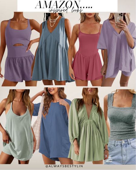 Amazon has some great free people inspired looks for Les that’s perfect for summer. 

Spring fashion, summer fashion, spring outfits, summer outfits, spring dress, summer dress, romper, activewear, resort wear, vacation outfits 

#LTKSeasonal #LTKsalealert #LTKActive