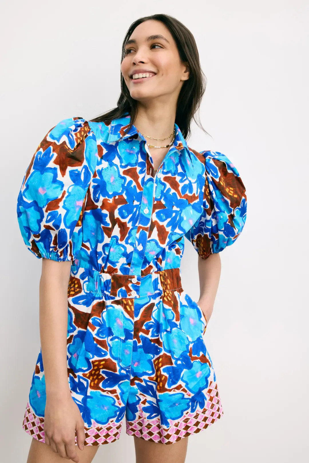 Pia Floral Jumpsuit | Rent the Runway