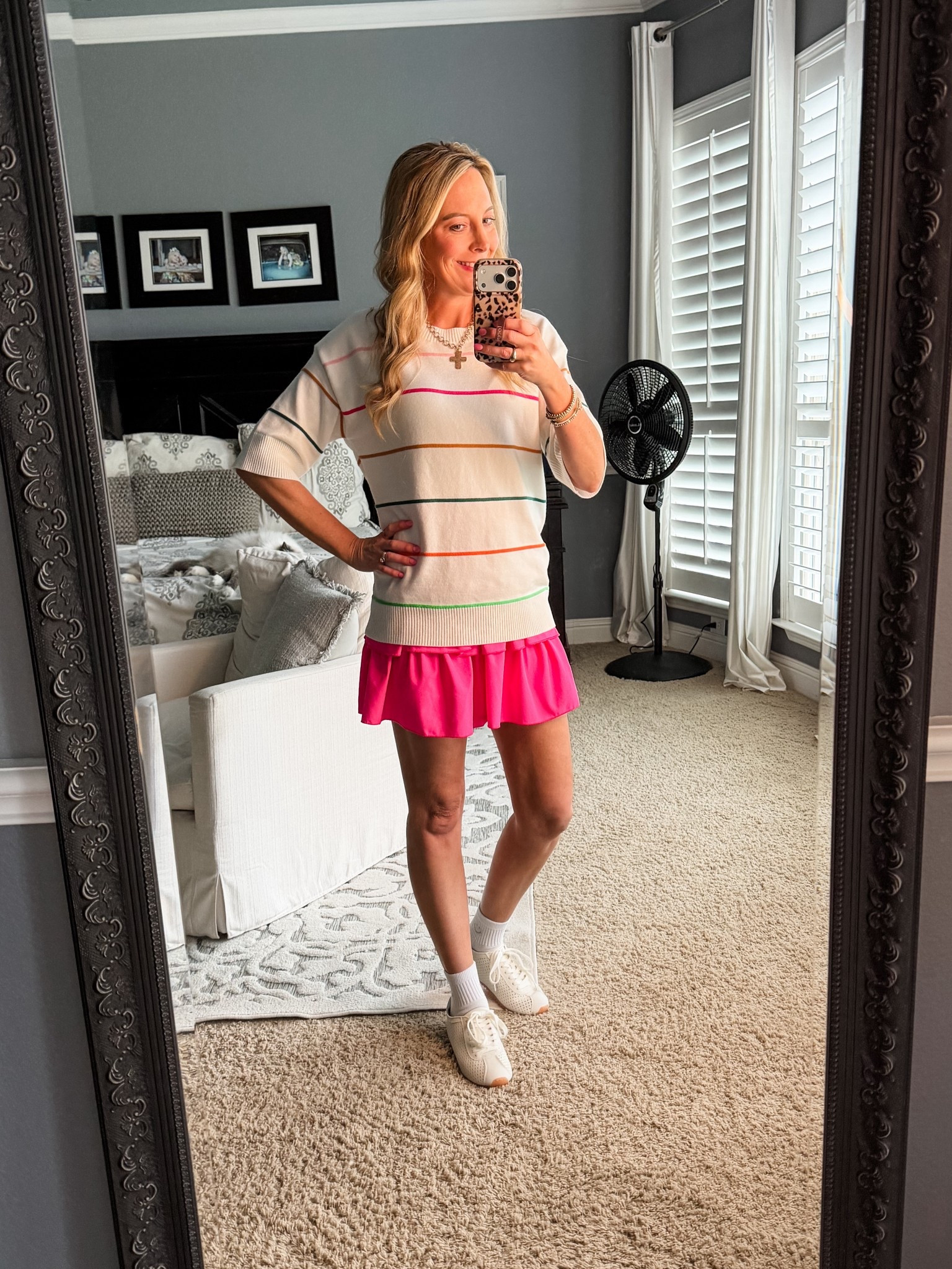 Obsessed with this fun and soft short sleeve sweater. It’s perfect for spring. 
I’m wearing a small in the sweater and size 2 in the shorts. 

Denim shorts | jean shorts | summer shoes  | sandals | sweater | spring outfit | casual outfit | date night | 



#LTKSaleAlert #LTKootd #LTKmomlife