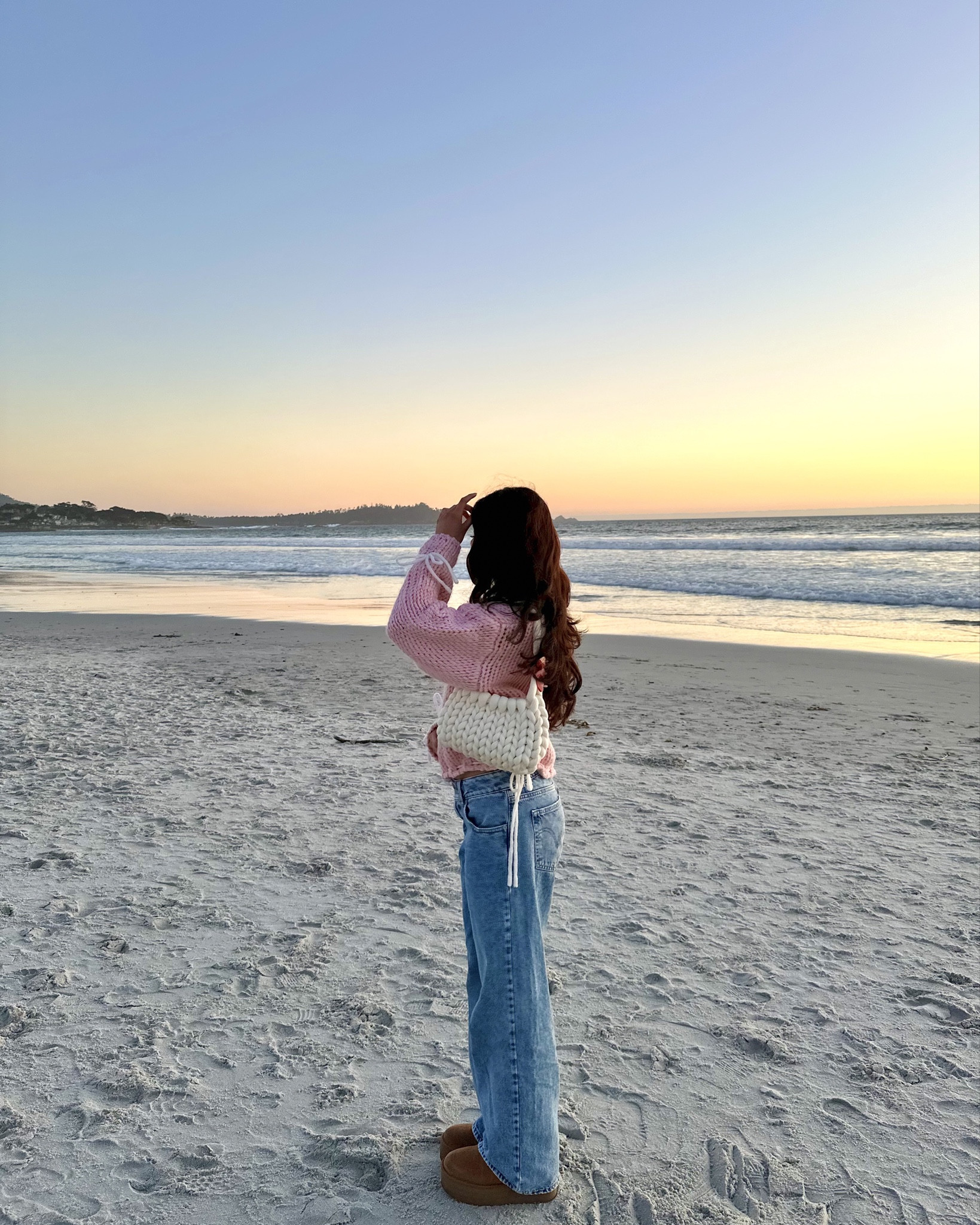 cozy sunset beach outfit 💖🌊
bag: kozyknits.co (instagram)

#LTKSeasonal #LTKstyletip