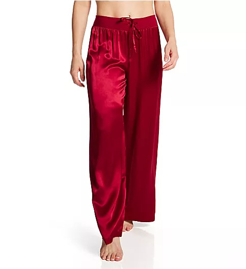 Jolie Satin Pant Red L | HerRoom