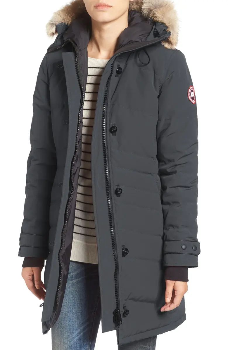 Canada Goose Lorette Hooded Down Parka with Genuine Coyote Fur Trim | Nordstrom | Nordstrom