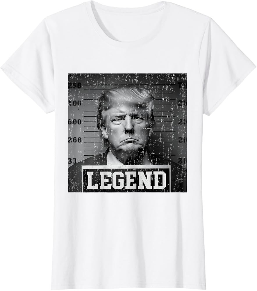 President Trump Mug Shot T-Shirt | Amazon (US)