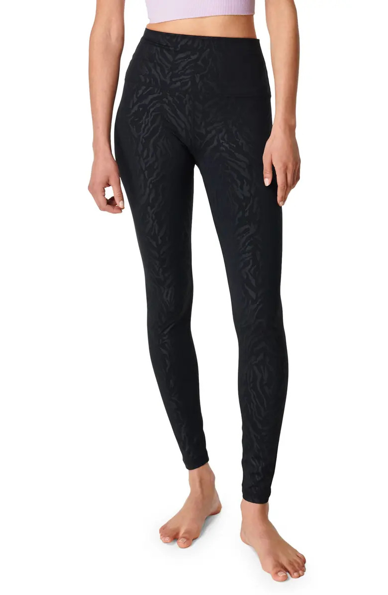 All Day Embossed High Waist 7/8 Leggings | Nordstrom