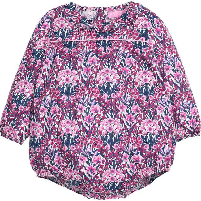 BISBY | Caroline Bubble, Foxcroft Winter Floral (Purple, Size 9M) | Maisonette | Maisonette