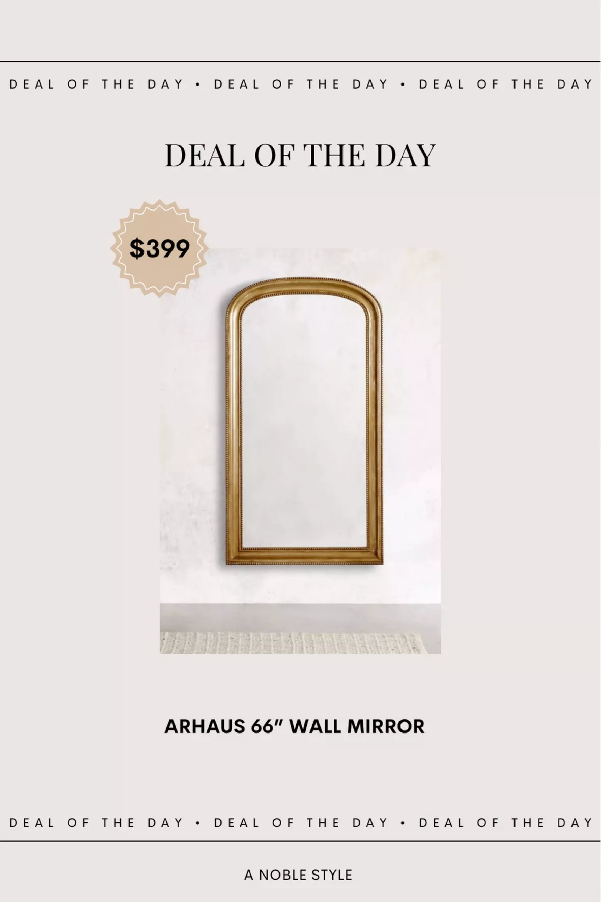 Pierre Wall Mirror curated on LTK