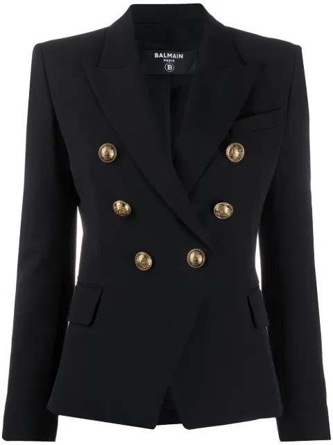 double-breasted blazer | Farfetch (CA)