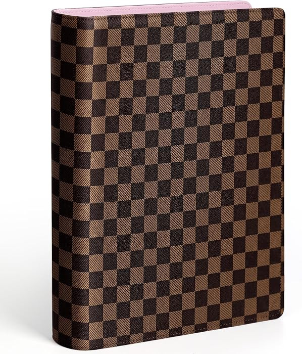 Cute Leather 3 Ring Binder 1 Inch Rings Professional Organizer Portfolio | Amazon (US)