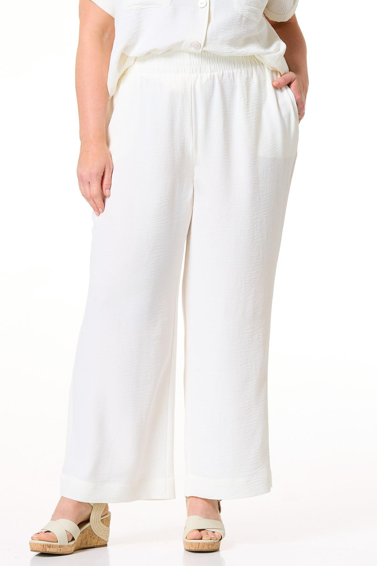 Plus Size Flowy Wide Leg Pants | Cato Fashions