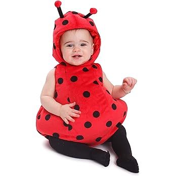 Amazon.com: Dress-Up-America Baby Ladybug Costume – Toddler Cute Lady-Bug Infant Costume : Clot... | Amazon (US)