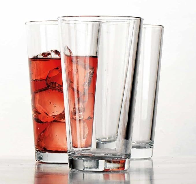 Drinking Glasses - Set Of 10 - Highball Glass Cups 17 Oz. – By Home Essentials & Beyond – Bee... | Amazon (US)