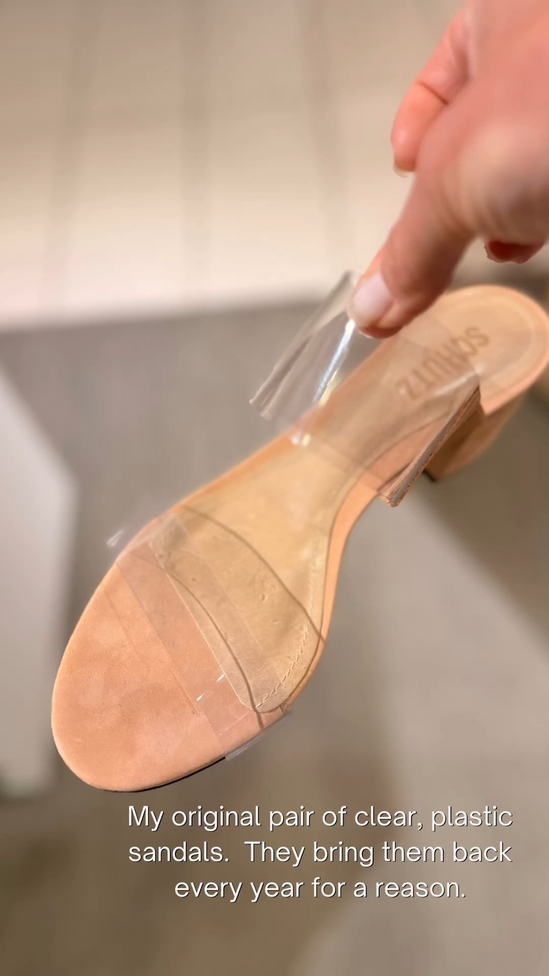 These clear heel sandals have earned permanent status in my summer wardrobe. ✨

There’s a reason they come back year after year—they go with everything, elongate the leg, and let your outfit take center stage. Whether you’re styling dresses, skirts, denim, or vacation looks, these are the kind of shoes you’ll reach for again and again.

💡 LTK MADE EASY

❤️ Heart = Support my posts
🔖 Save = Get sale & restock alerts
📋 Lists = Keep favorites organized
📲 Share = Send to yourself for later
💬 Comment = Ask me anything 

 #LTKootd #LTKSeasonal #LTKOver40