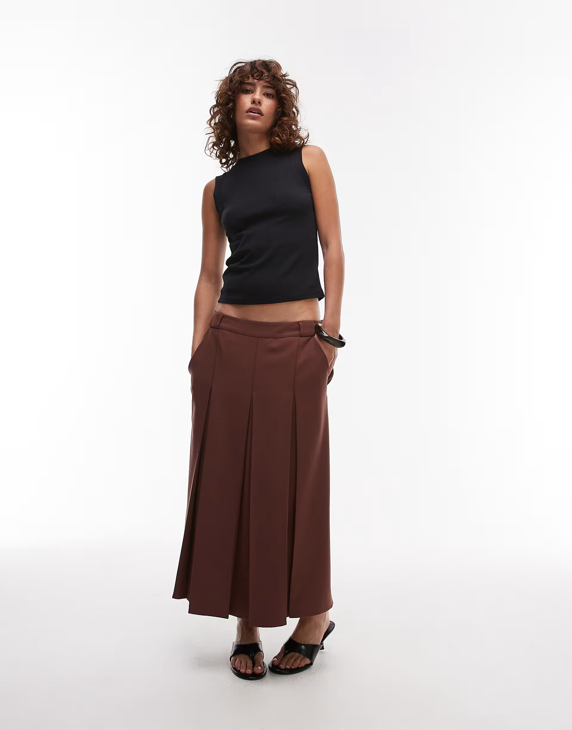 Topshop slim tank in black | ASOS (Global)