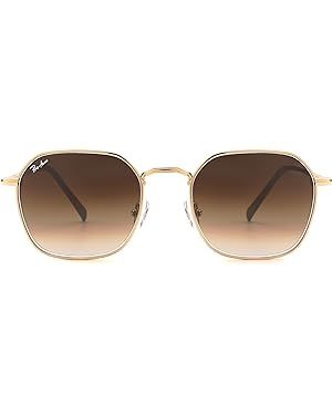 Pro Acme Classic Sunglasses for Women Men Hexagonal Flat Metal Frame Trendy Square Shades Sunglas... | Amazon (US)