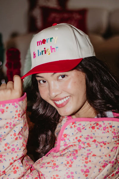 Merry & Bright (Multi) Vintage Trucker Hat | Katydid