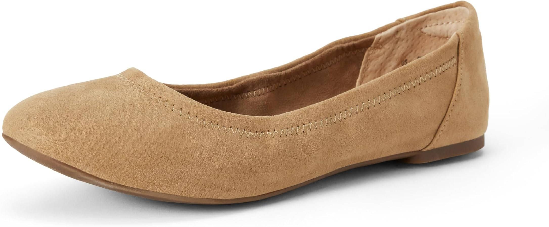 Amazon Essentials Women's Belice Comfortable Slip-On Ballet Flats Shoes | Amazon (US)