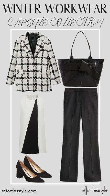 Black and white - clean, crisp, and classic!

#LTKstyletip #LTKworkwear #LTKSeasonal