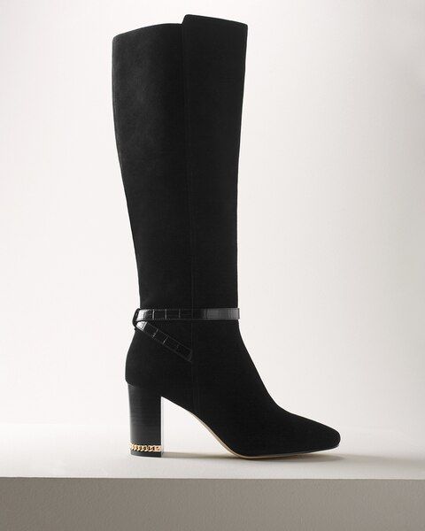 Suede Knee Boots | White House Black Market