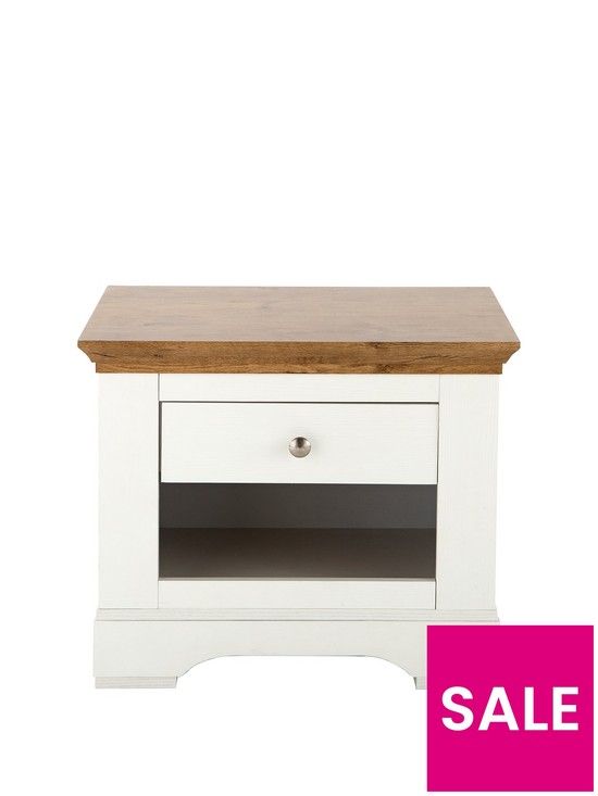 Wiltshire 1 Drawer Lamp Table | Very (UK)