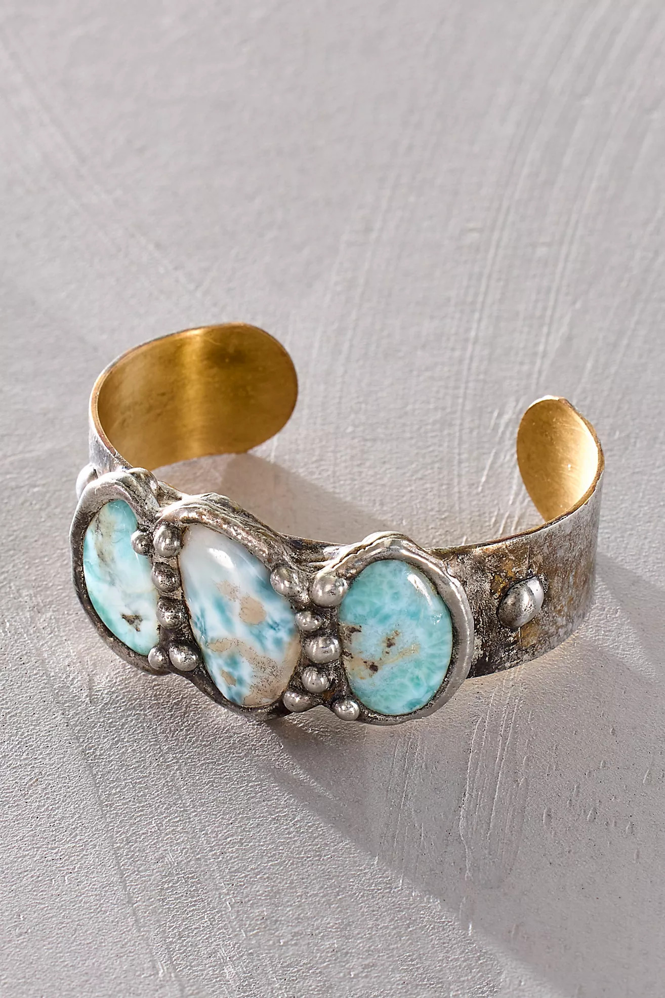 Mikal Winn Triple Stone Cuff | Free People (Global - UK&FR Excluded)
